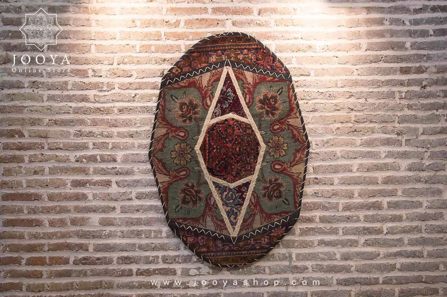 eyes rug قالیچه تکهدوزی چشم فیروزهای