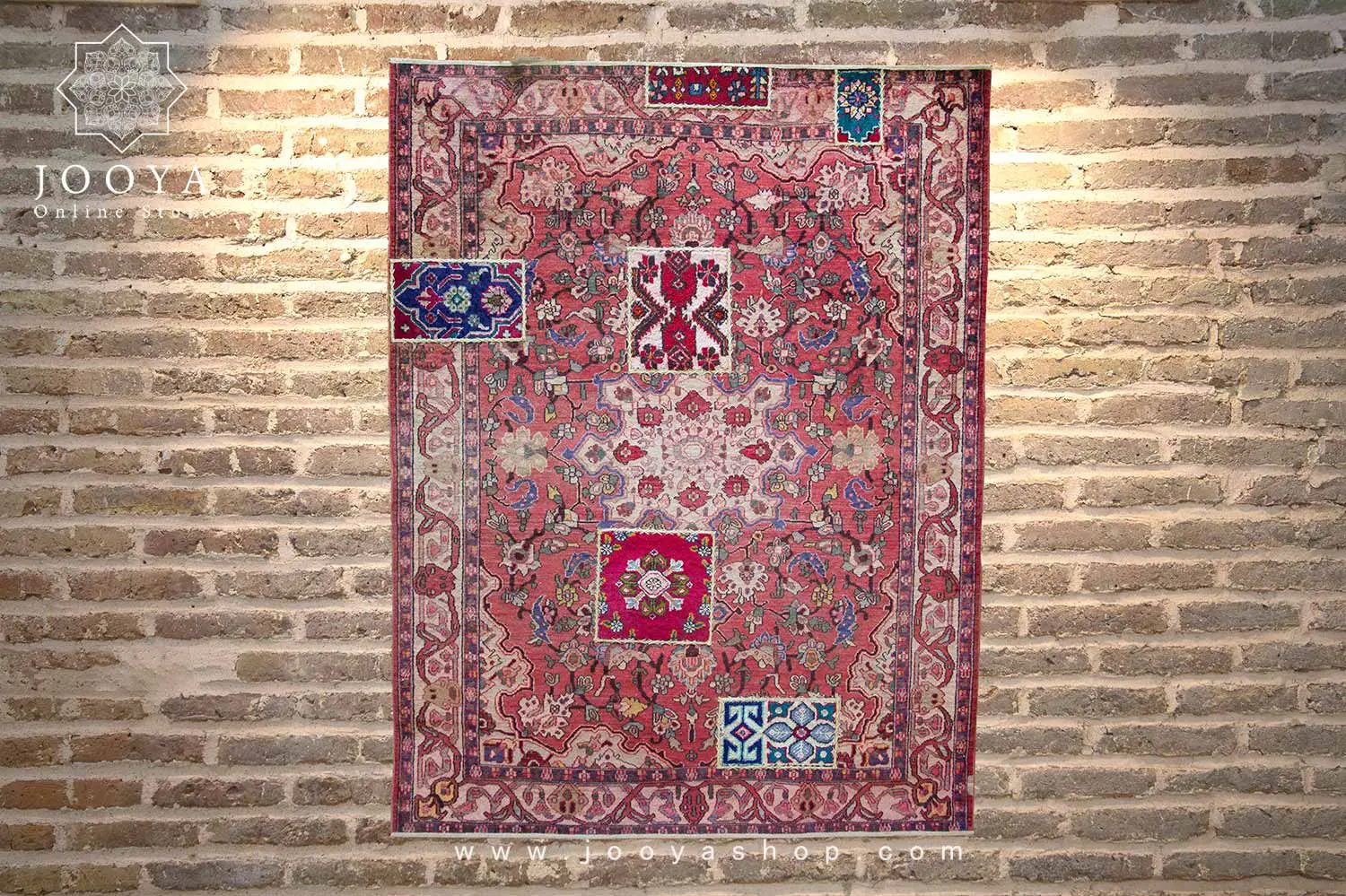 golshan rug قالیچه تکهدوزی گلشن