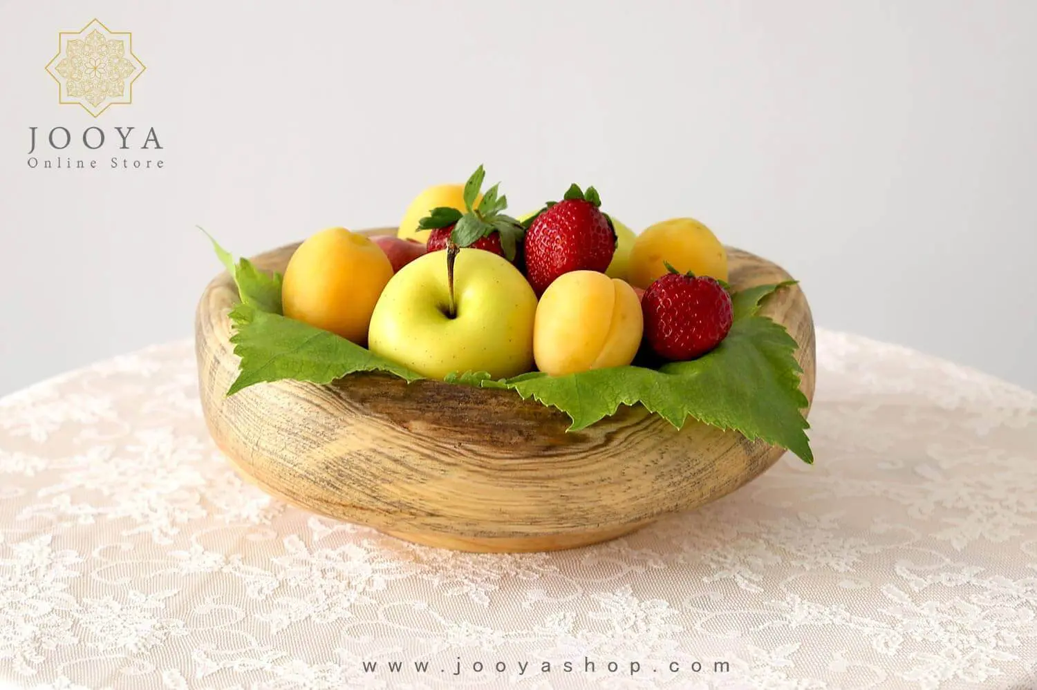 میوهخوری چوبی کاج