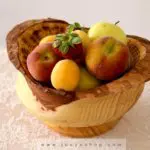 کاسه چوبی مدل افرا