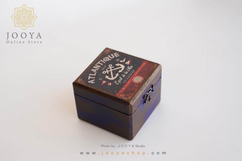 جعبه کوچک چوبی طرح ناخدا - Image 3