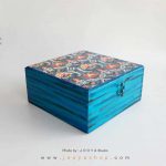 جعبه چوبی طرح اطلسی سایز بزرگ