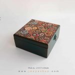 جعبه چوبی طرح گَبِه سایز بزرگ