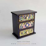شلف رومیزی طرح حوض نقاشی سایز متوسط