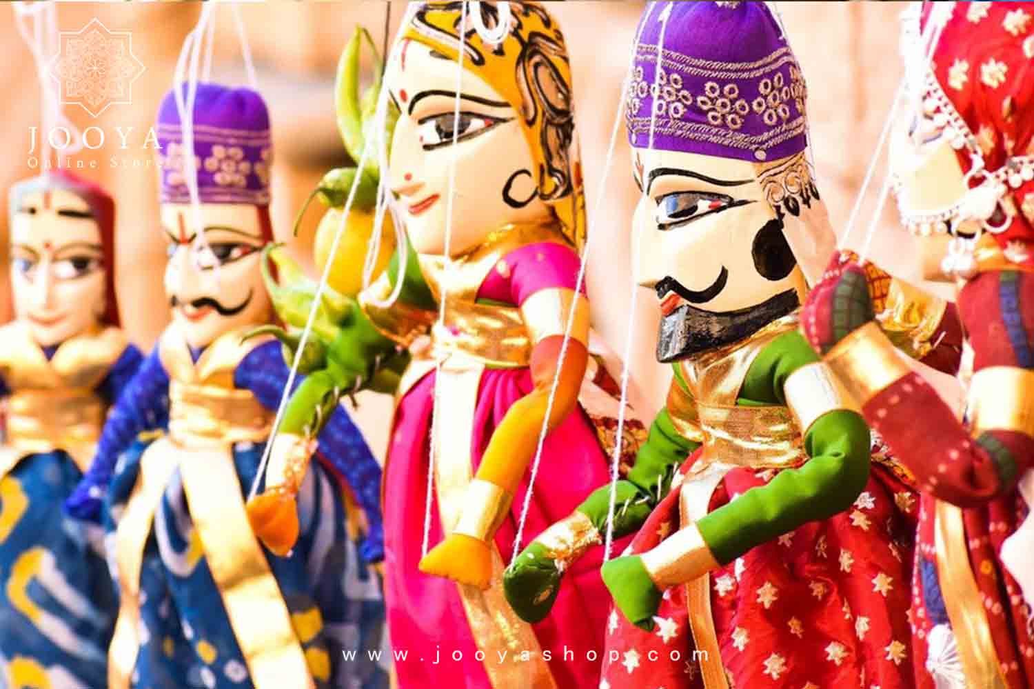 عروسک‌های دست‌ساز هندی