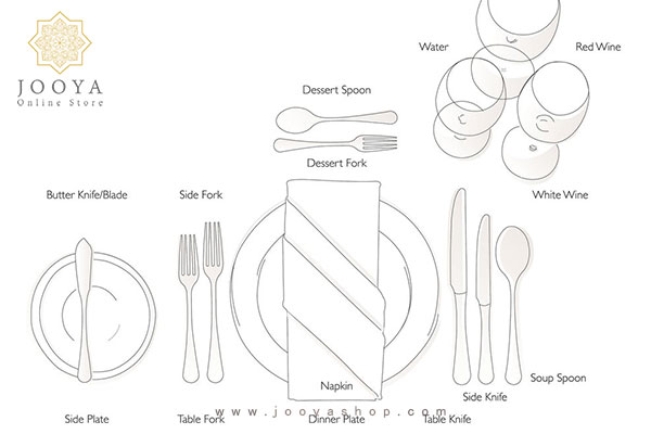۵ اصل در تزیین میز غذا برای مهمانی‌های رسمی