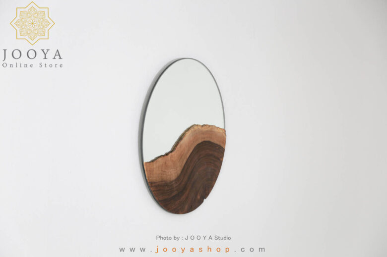 آینه روستیک طرح موج - تصویر 2