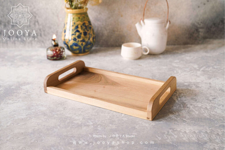 سینی چوبی گردو - تصویر 5