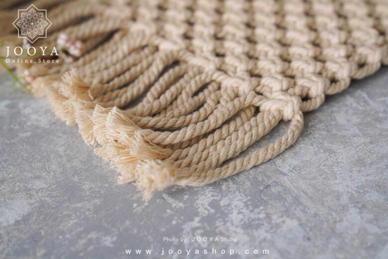 زیر بشقابی مکرومه طرح آنط - Image 3