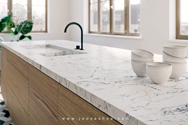 جزئیات ساده کابینت آشپزخانه