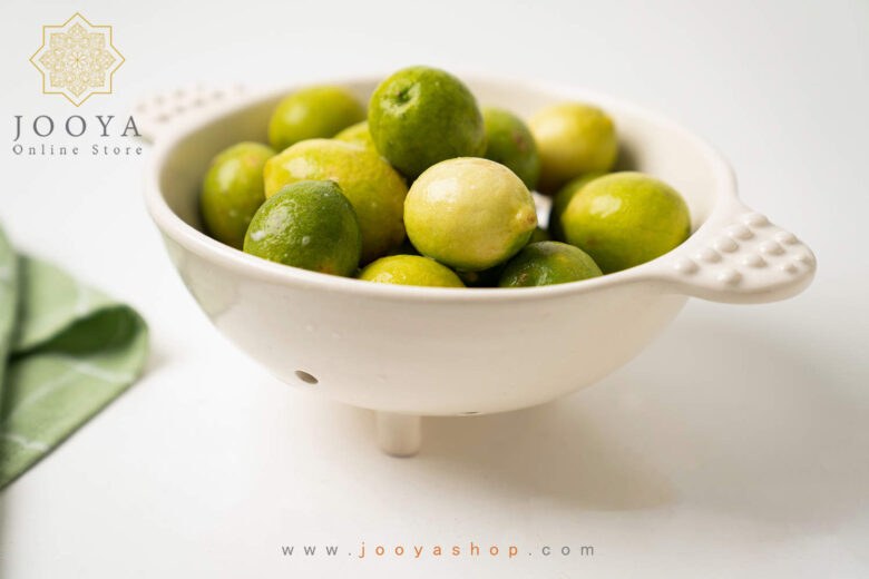آبکش سرامیکی سفید - تصویر 3