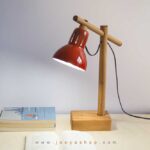 چراغ مطالعه چوبی قرمز کِلارن