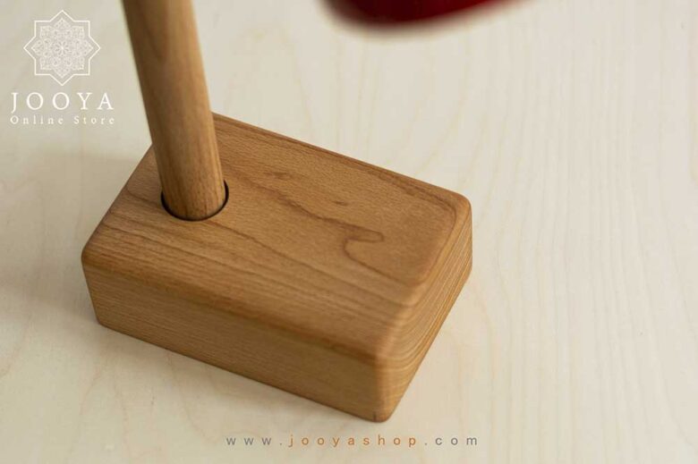 چراغ مطالعه چوبی قرمز کِلارن - Image 3