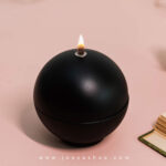 شمع طرح ذره مشکی