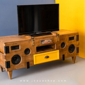 میز تلوزیون چوبی پوملو