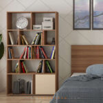 کتابخانه ایستاده مدل دیبا