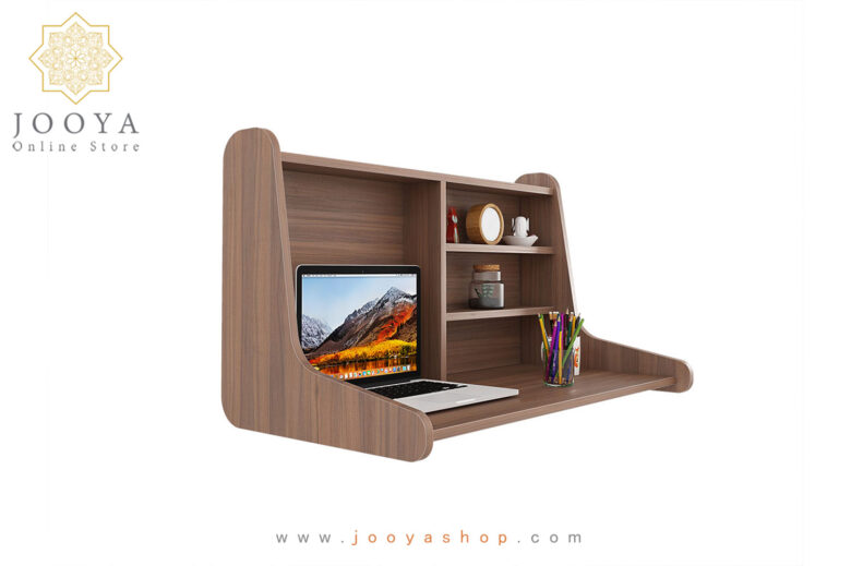 میز تحریر دیواری کمجا ساج مدل WT 508 - Image 3