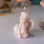 شمع طرح فرشته
