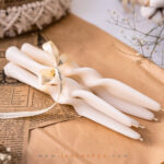 شمع طرح پیچک