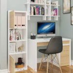 میز کامپیوتر و کتابخانه پردیس