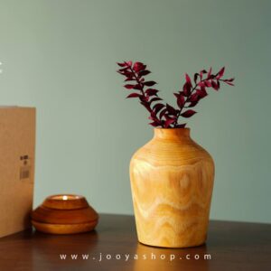 گلدان چوبی آریو