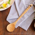 قاشق چوبی کوچک بلند