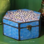 جعبه چوبی شش ضلعی بوستان