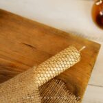 شمع ارگانیک بیزوکس متالیک طلایی