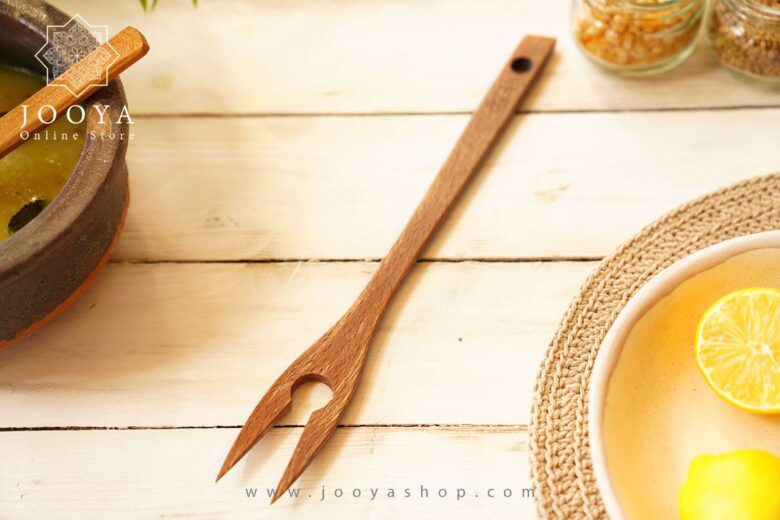 چنگال با چوب گردو - Image 3