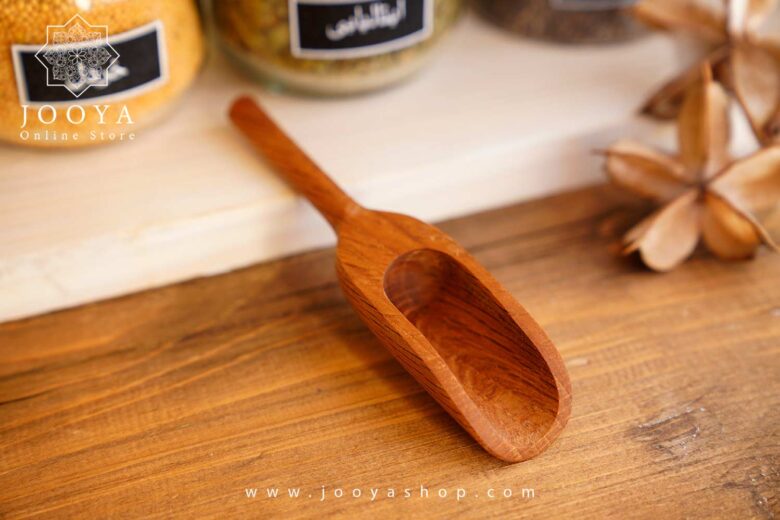 قاشق ادویه سوک متوسط با چوب راش - Image 2