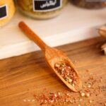 قاشق ادویه سوک کوچک با چوب راش