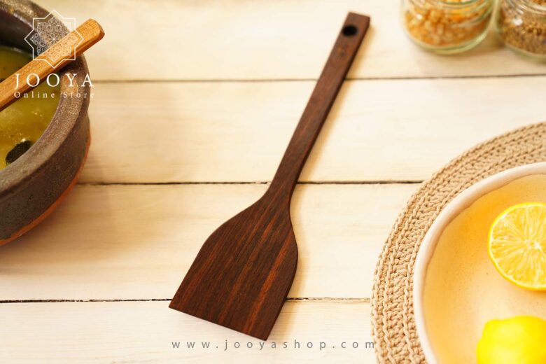 قاشق تخت با چوب گردو - تصویر 3