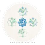 خرید رومیزی رخش مدل دایره