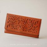 کیف قهوه ای مدل اسلیمی