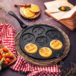 تابه پنکیک پز چدن (با دسته متحرک)