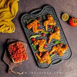 تابه گریل چدن دو طرفه مدل Fontana