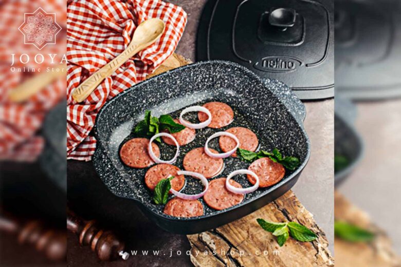 خرید تابه مربعی چدن از جویا