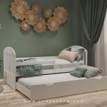 تخت مهمان اسپرت تاج دار رومینا مدل BM306