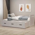 تخت خواب کشویی مدرن رایان مدل BM312