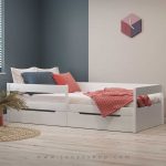 خرید تخت خواب تک نفره باکس دار سپینود از جویا
