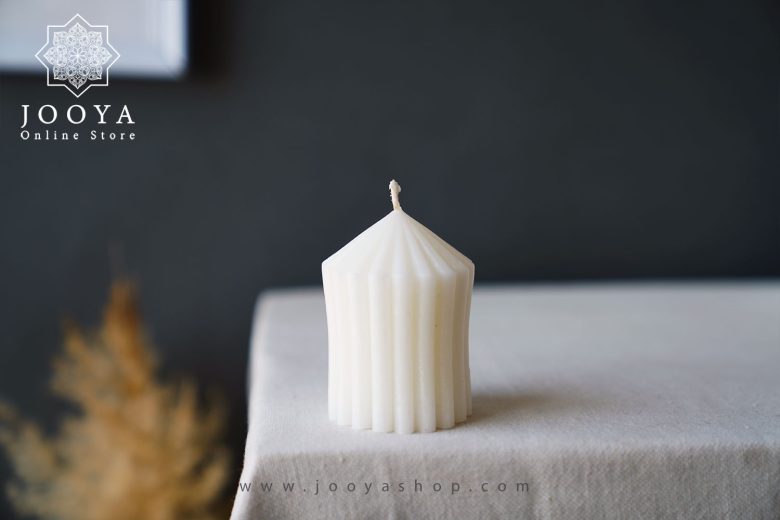خرید شمع استوانه ای مخروطی سایز کوچک برای شمع آرایی