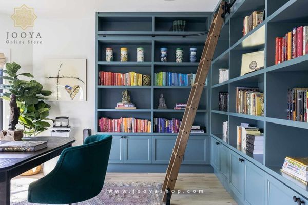 10 ایده جذاب و بی نظیر برای چیدن کتابخانه