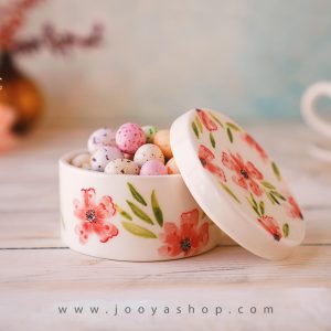 خرید قندان سرامیکی مدل بهار