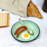 خرید بشقاب ژاکوب مدل D50 سبزآبی