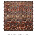 قیمت عمده رومیزی مخمل مربع خشتی