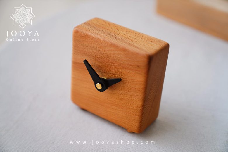 قیمت و خرید ساعت چوبی مدل مانا