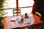 رومیزی گرد طرح شانا با بهترین کیفیت و قیمت