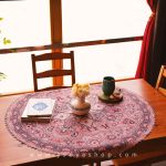 خرید و قیمت رومیزی گرد طرح ژانیتا