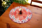 خرید رومیزی گرد طرح دورسی