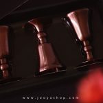 خرید پک کادویی 3 عددی جام مسی رنگ کبود